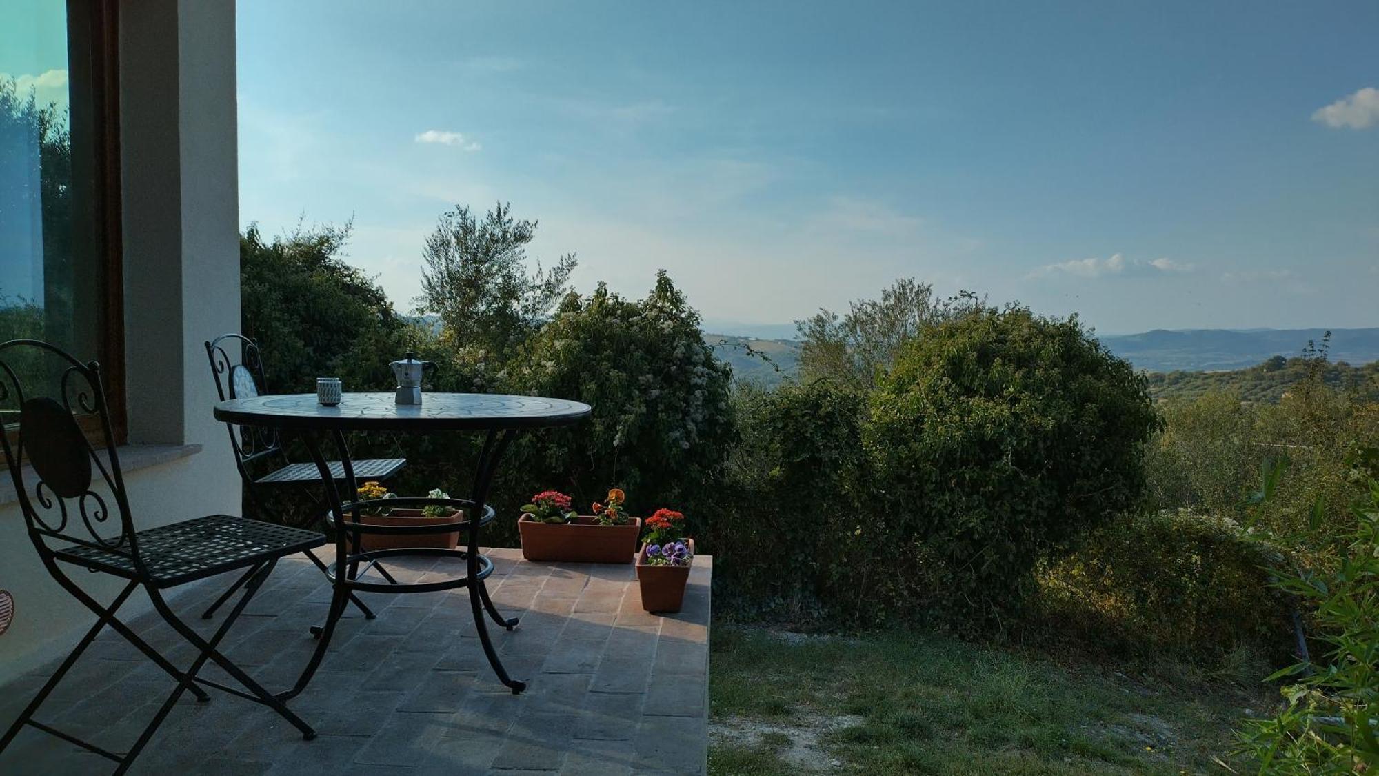 Podere Cerrete - Eco Farmhouse Castel del Piano Kültér fotó