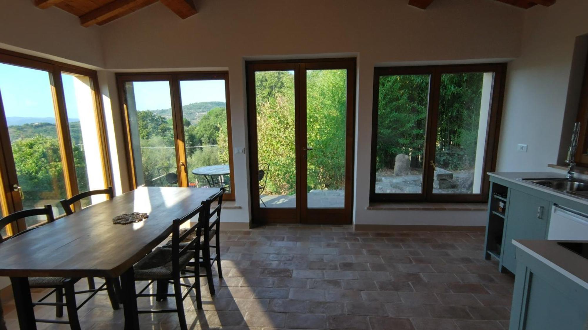 Podere Cerrete - Eco Farmhouse Castel del Piano Kültér fotó