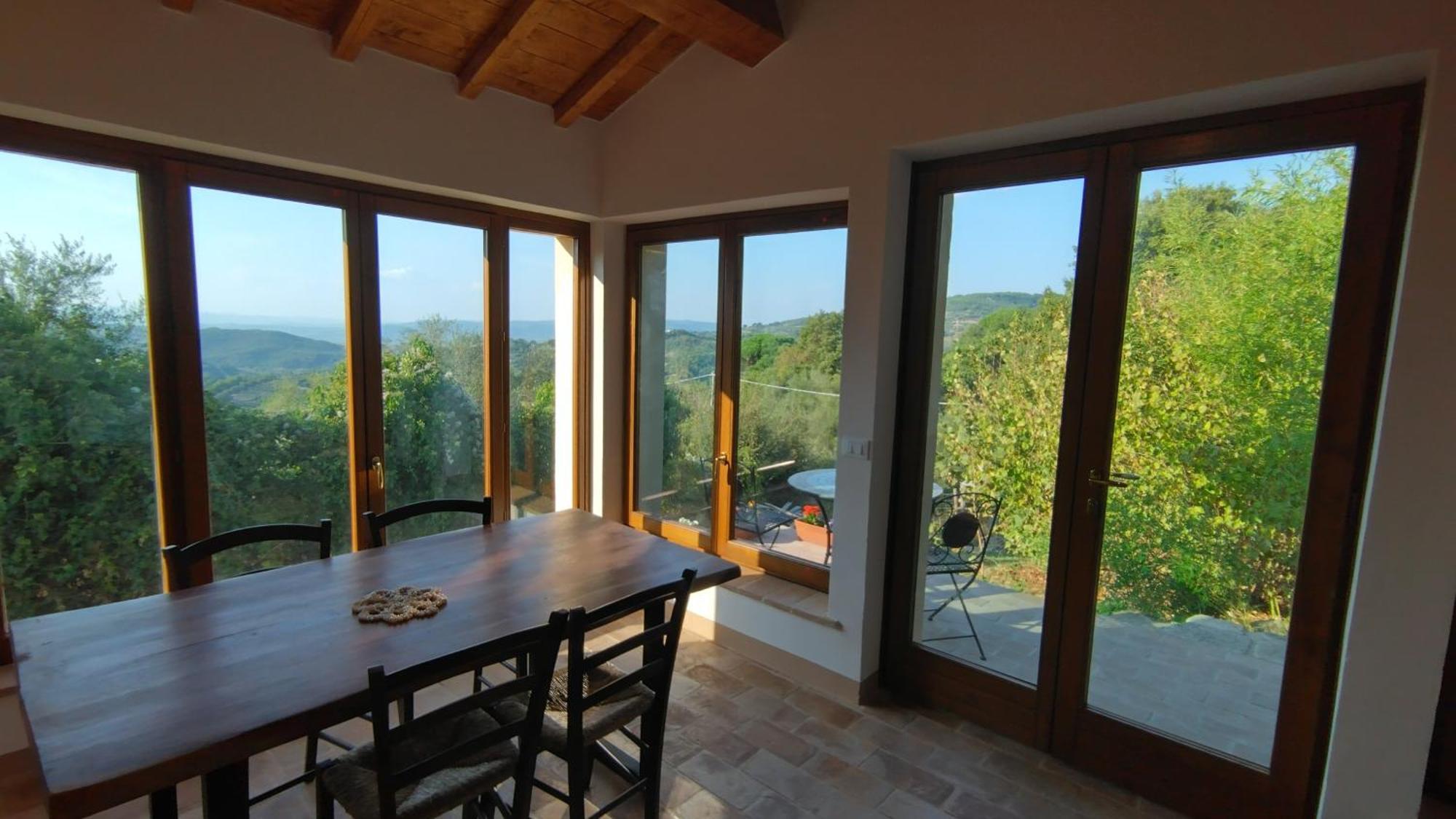 Podere Cerrete - Eco Farmhouse Castel del Piano Kültér fotó